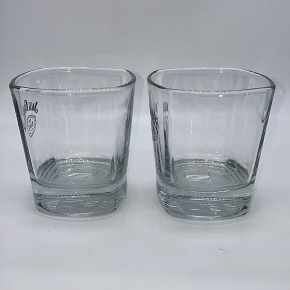 Jack Daniels Glass Whiskey Glasses Set of 2 - Picture 5 of 8